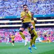 Raphael Veiga anotó el primer gol del partido ante San Luis (Mexsport)