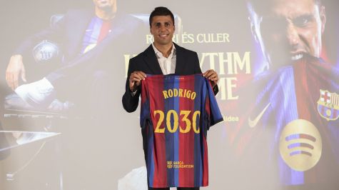Rodri llega al Barça: “Siempre fue mi primera opción”