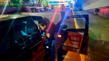 Los hechos ocurrieron sobre la avenida Capitán Carlos León, en la colonia Peñón de los Baños, cuando un ciudadano solicitó apoyo a los policías debido a que su pareja, quien tenía 39 semanas de gestación, presentaba fuertes dolores abdominales y contracciones. (Foto: SSC)