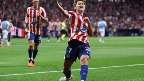 Kang-in debuta con golazo y Baena completa la fiesta del Atlético | EFE