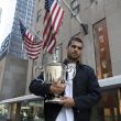 El español Carlos Alcaraz fue el ganador del US Open en 2025 y está en duda su participación en la edición de este año (EFE)