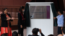 La jefa de Gobierno de CDMX participó en la inauguración del inmueble que concentra el Archivo General Agrario, el Registro Agrario Nacional y la Procuraduría Agraria. (Foto: Cuartoscuro)