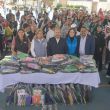 Pedro Rodríguez Villegas y la Presidenta Honoraria del Sistema Municipal DIF Patricia Arévalo