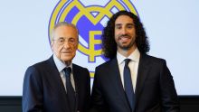 Marc Cucurella es presentado con el Real Madrid. X:@realmadrid