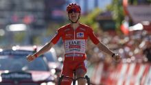 Tadej Pogačar en la Vuelta a España: Exhibición histórica en Andorra para seguir de rojo (Foto EFE)