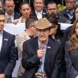En el acto se anunció la creación del Comité Plural por la Libertad de Ernesto Ruffo Appel y la incorporación de cuatro nuevos abogados a su equipo de defensa (Foto: Cuartoscuro)