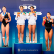 Mía y Lía Cueva conquistan 3 metros sincronizados en Rijeka 2026 Mía y Lía Cueva conquistan 3 metros sincronizados en Rijeka 2026