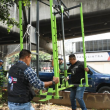 La intervención se realizó en el bajo puente de Avenida San Antonio, cerca del cruce con Avenida Patriotismo y Calle 27, así como en el parque Miraflores. (Foto: Alcaldia Benito Juárez)