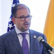 John Reimberg, ministro ecuatoriano del Interior, informó sobre la captura de dos ciudadanos mexicanos, presuntamente vinculados al CJNG (Foto: EFE)