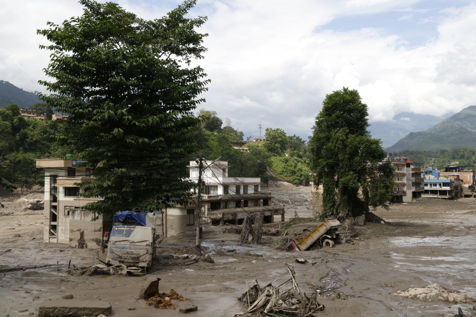 Nepal ha sufrido este miércoles una riada inmensa que ha golpeado con fuerza el norte del país