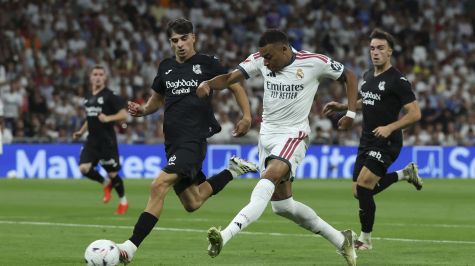 Real Madrid golea 4-1 a Real Sociedad con triplete de Kylian Mbappé | EFE