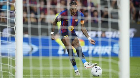 Raphinha anotó el primer gol del encuentro (Foto EFE) Raphinha anotó el primer gol del encuentro (Foto EFE)