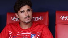 Julián Álvarez no entrena y es baja para la fecha tres de LaLiga. EFE