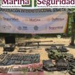 Operación Sable deja aseguramiento de armas, municiones y vehículos, y destrucción de explosivos en Sinaloa. (especial)