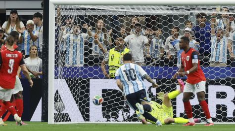 Lionel Messi marca gol en Copa del Mundo 2026. EFE