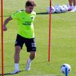 Julián repite entrenamiento con el Atlético de Madrid. EFE Julián repite entrenamiento con el Atlético de Madrid. EFE