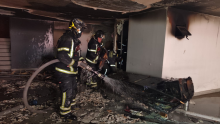Bomberos informó posteriormente que el fuego fue extinguido y que se realizaron trabajos de remoción y enfriamiento para evitar que las llamas se reavivaran. (Foto: @SGIRPC_CDMX )