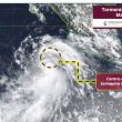 Tormenta tropical Marie avanza hacia el noroeste y traerá lluvias fuertes al occidente de México. (SNM)