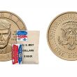 Casa de la Moneda de EU lanza monedas conmemorativas con la imagen de Trump