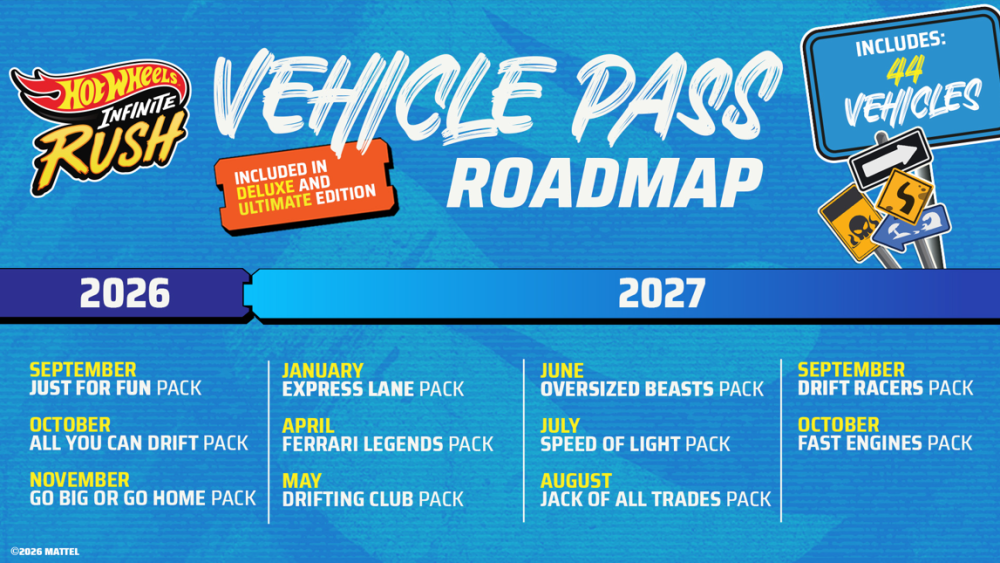 HOT WHEELS INFINITE RUSH PAQUETE DE EXPANSIÓN HOT WHEELS INFINITE RUSH PAQUETE DE EXPANSIÓN