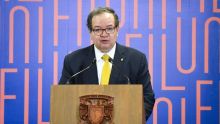 Leonardo Lomelí Vanegas, rector de la UNAM, admitió que los resultados de la evaluación presencial de control evidenciaron una "anomalía" en el examen de admisión (Foto: Cuartoscuro)