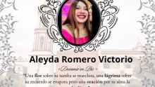 Los seres queridos de Aleyda lamentaron su muerte y pidieron a las autoridades esclarecer el crimen y castigar a las personas responsables. (Foto: Redes sociales)