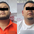 Bryan “N”, alias “Loco Bryan”, y Rafael “N”, “El Macaco”, fueron detenidos con un arma y 193 dosis de aparente droga. (Foto: SSC) Bryan “N”, alias “Loco Bryan”, y Rafael “N”, “El Macaco”, fueron detenidos con un arma y 193 dosis de aparente droga. (Foto: SSC)