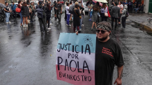 La primera audiencia contra Arturo “N” generó protestas de colectivos trans, luego de que la imputación se realizara por homicidio.  (Foto: Cuartoscuro)