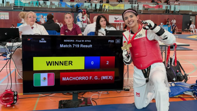 ¡Oro perfecto! Fabiola Villegas gana sus cuatro combates en Suiza