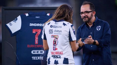 Christina Burkenroad le dice adiós a Rayadas y al futbol. MexSport