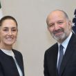 El encuentro entre Lutnick y Sheinbaum Pardo se producirá en plena revisión del T-MEC (Foto: ChatGPT) El encuentro entre Lutnick y Sheinbaum Pardo se producirá en plena revisión del T-MEC (Foto: ChatGPT)