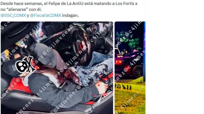 Matan a presunto líder de "Los Fortis" Matan a presunto líder de "Los Fortis"
