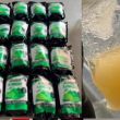 Fue ocultada como jugo de limón para intentar burlar los controles aduaneros. (Gabinete de Seguridad)