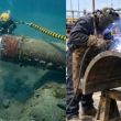 Concluyó el dragado del lecho marino, se trabaja en el retiro de lastre de concreto del ducto y se continúa la habilitación de la envolvente metálica que cubrirá la zona afectada. (Pemex)
