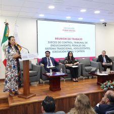 Maricela Reyes habló de la agilización de procesos judiciales