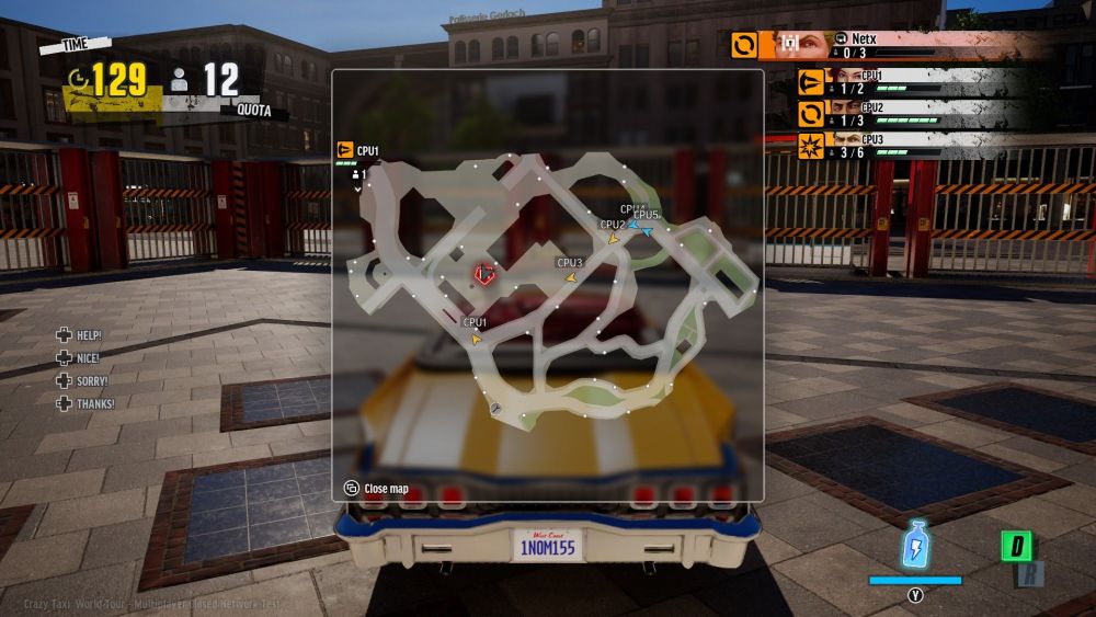 Crazy Taxi: World Tour captura de pantalla