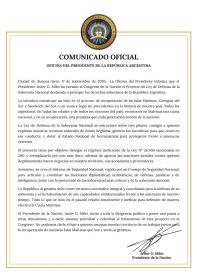 Iniciativa de Milei enviada al Congreso de Argentina
