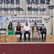  el Presidente Municipal Raciel Pérez Cruz encabezó la entrega de 15 computadoras