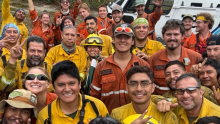 El contingente participó durante 33 días en labores de combate de incendios forestales en Thunder Bay, Ontario. (Foto: @ONforestfires)