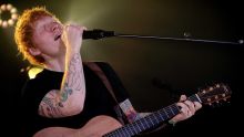Fotografía de archivo de una presentación del cantante británico Ed Sheeran en Amsterdam (Países Bajos). EFE/Sander Konning