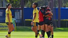 Las Rojinegras sacaron el empate de visita a Las Águilas (Foto Mexsport)