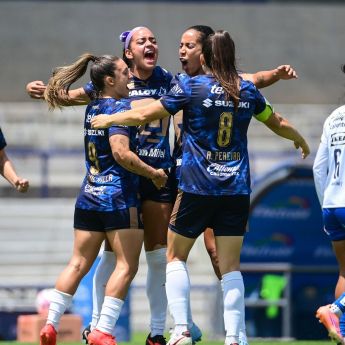 Con goles de Ana Mendoza y Stephanie Ribeiro, Pumas se impuso 2-0 a Puebla. Instagram: @PumasMXFemenil