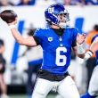 Jaxson Dart se pierde la temporada por lesión. Evan Pinkus/New York Giants
