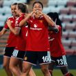 Rebeca Bernal marca su primer doblete con el United. Instagram: @manutdwomen