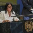 Discurso de Delcy Rodríguez en la ONU (Foto EFE)