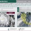 A las 18:00 horas, el centro del meteoro fue localizado a 235 kilómetros al sur-suroeste de Zihuatanejo, Guerrero, y a 425 kilómetros al sur-suroeste de Manzanillo, Colima (Foto: Especial)