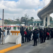 La caravana avanzó hacia la sede de la CNDH en San Jerónimo, mientras se reportaron cierres y complicaciones en Periférico y Calzada México-Xochimilco. (Foto: @Tlachinollan) La caravana avanzó hacia la sede de la CNDH en San Jerónimo, mientras se reportaron cierres y complicaciones en Periférico y Calzada México-Xochimilco. (Foto: @Tlachinollan)