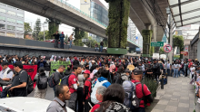 Como parte de la jornada “Ayotzinapa 12 años de lucha, 43 la luz que no se apaga”, también está previsto un foro a las 16:00 horas en la UNAM. (Foto: @luismiguelbaraa )