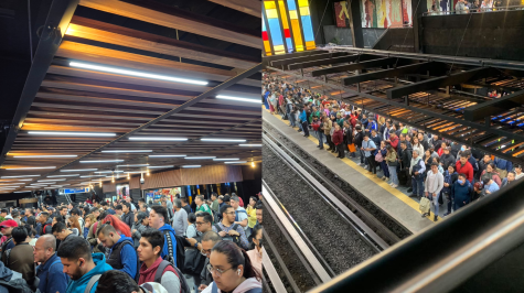 Usuarios señalaron esperas de hasta 40 minutos y compartieron fotografías de andenes y zonas de acceso con una alta concentración de personas. (Foto: Especial)