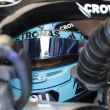 Russell se queda con la Pole en Azerbaiyán. EFE Russell se queda con la Pole en Azerbaiyán. EFE